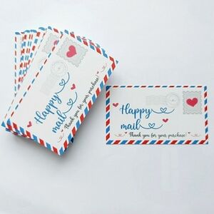 120 Thank You Cards Business card Inser Card